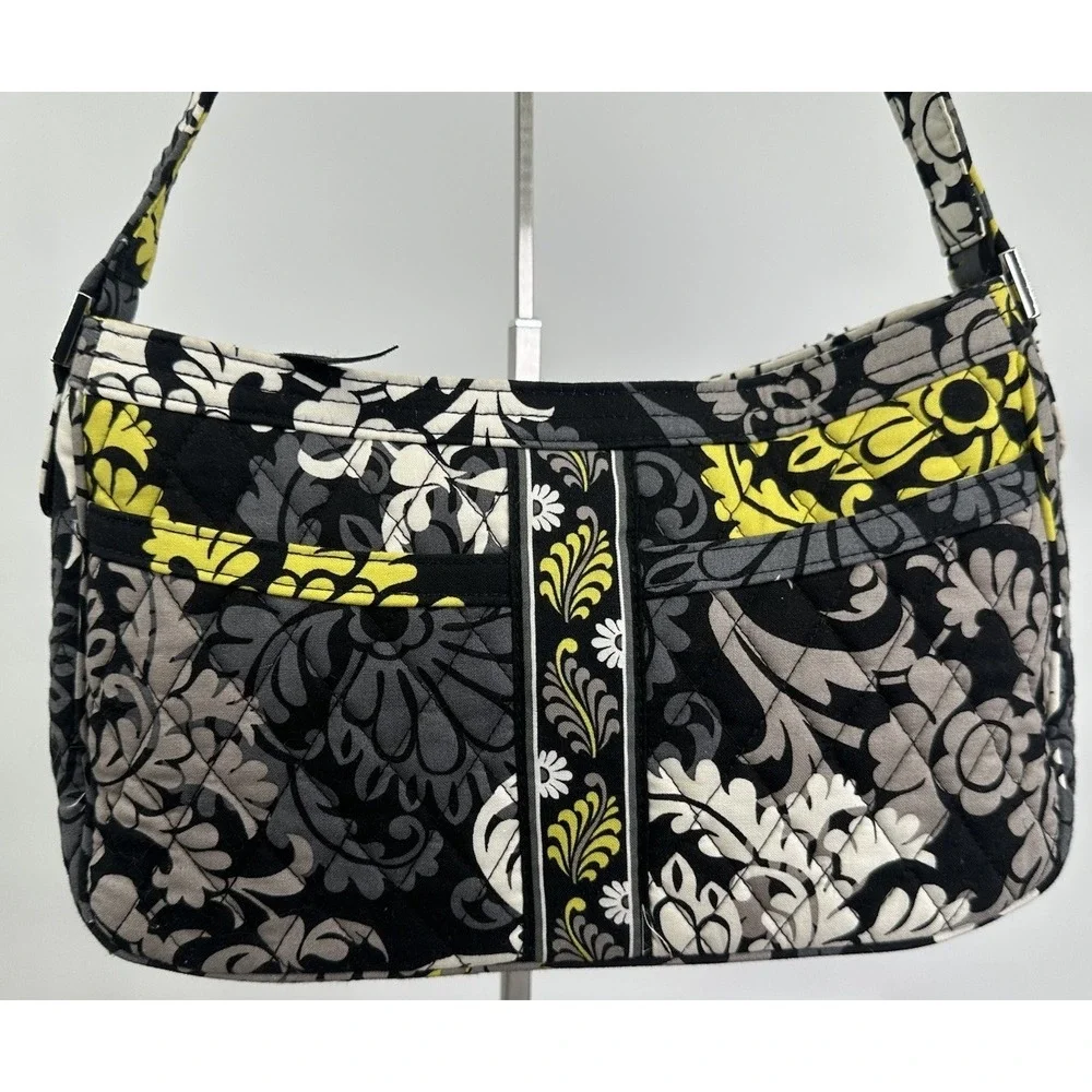 Vera Bradley Purse Handbag Quilted Women's Cassidy Baroque Zipper Pockets